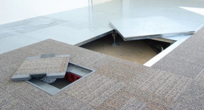 enkapsüle panel yükseltilmiş zemin döşeme