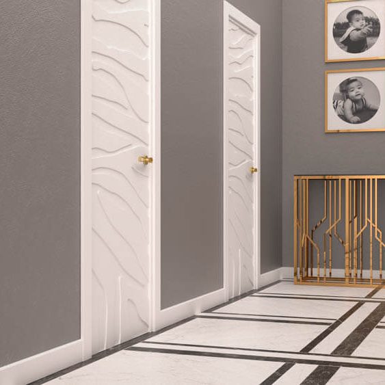 10 cm HISAR Soft Touch Beyaz render 1