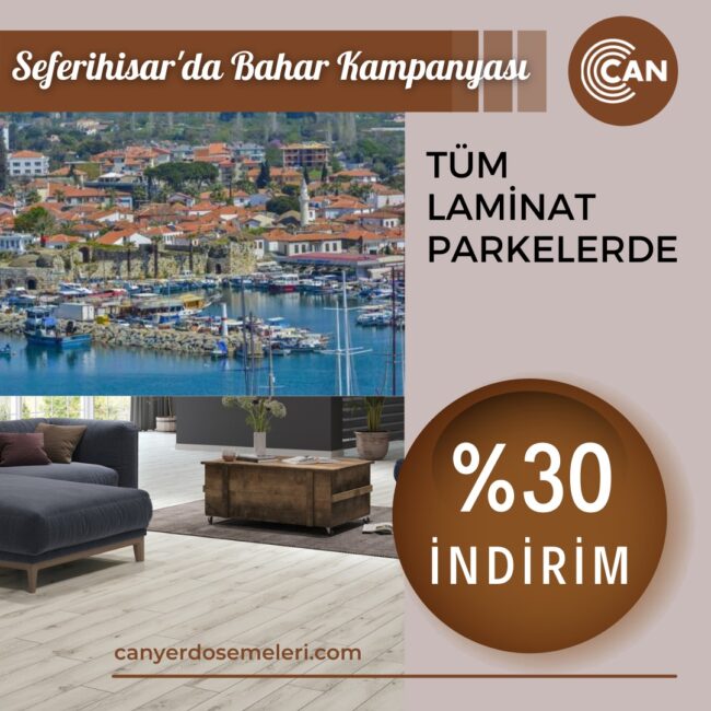 Seferihisar Laminat Parke Kampanya banner